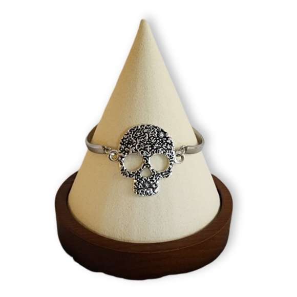 Jewelry - Silver Sugar Skull Bracelet
